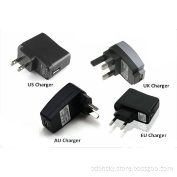 EGO Wall Charger with Different Adapter US, EU, Au.